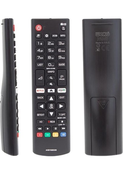 Lg AKB75095308 Netflix-Amazon Tuşlu Lcd-Led Tv Kumanda