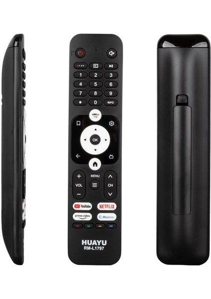 RM-L1797 Haier Youtube-Netflix-Prime Video Tuşlu Lcd-Led Tv Kumanda