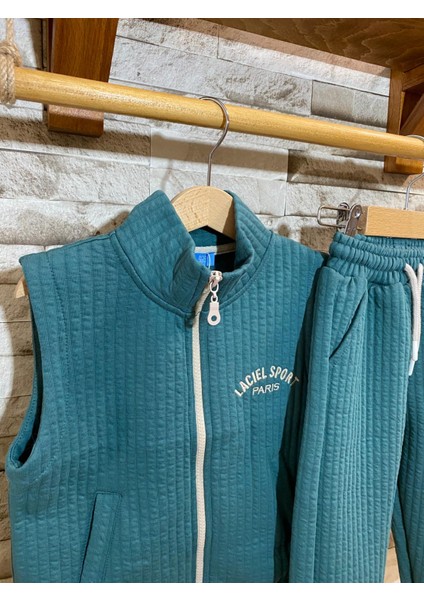 Yelekli Çocuk Takım Kapitone Kumaş Unısex fiyatları