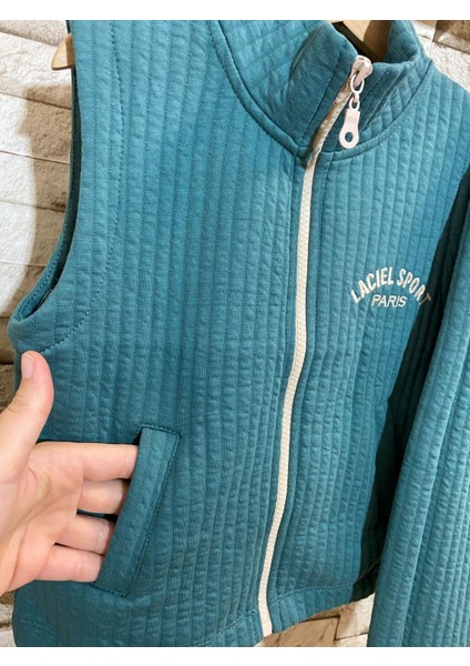 Yelekli Çocuk Takım Kapitone Kumaş Unısex modelleri