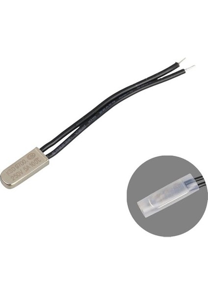 100 C Termik Fuse Kablolu Metal 5A (IC-270)