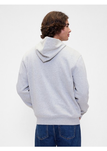 Erkek Gri Relaxed Gap Logo Sweatshirt fırsatları