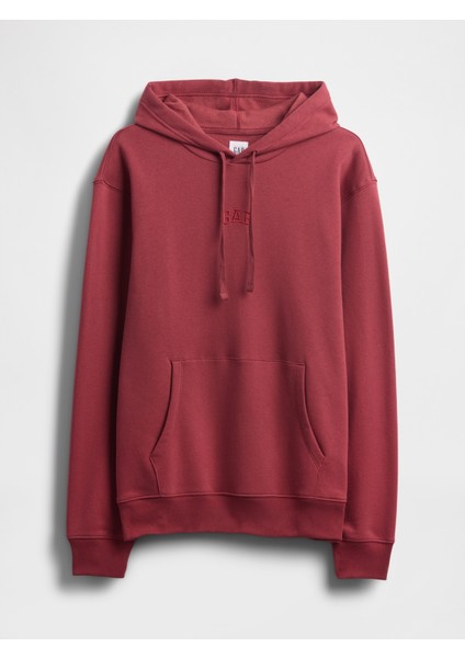 Erkek Kırmızı Relaxed Gap Mini-Logo Sweatshirt fiyatları