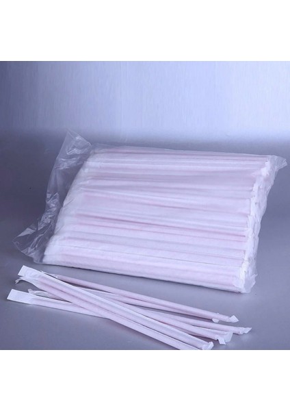 Hijyenik Kağıtlı Pipet 200'LÜ Körüksüz Plastik Pipet