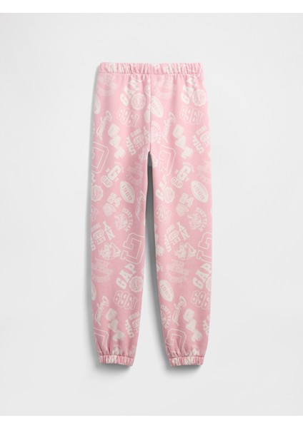 Kız Çocuk Pembe Gap Logo Eşofman Altı modelleri