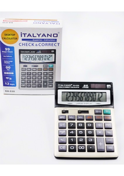 Italyano KA-030 Hesap Makinesi