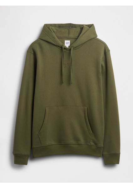 Erkek Yeşil Relaxed Gap Mini-Logo Sweatshirt fiyatları