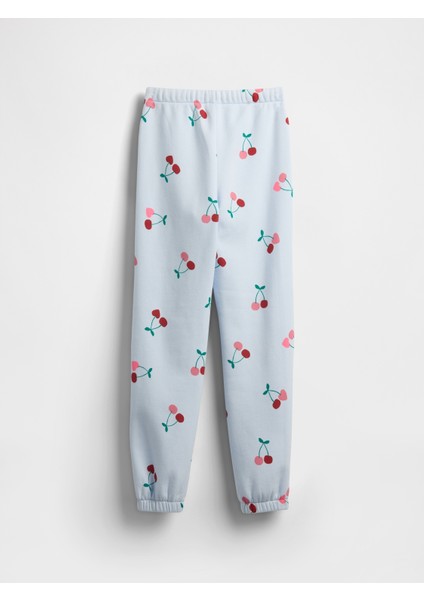 Kız Çocuk Açık Mavi Gap Logo Eşofman Altı modelleri