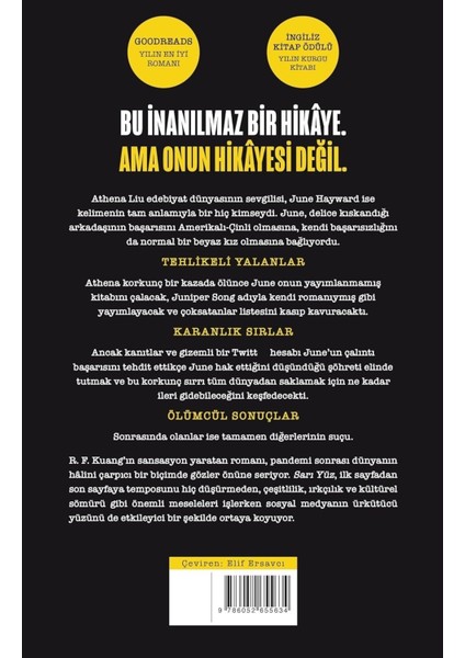 Sarı Yüz - R.f. Kuang | Popüler Kitaplar fiyatları