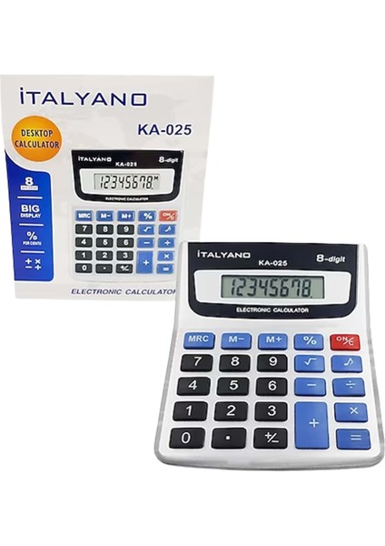 Italyano KA-025 Hesap Makinesi