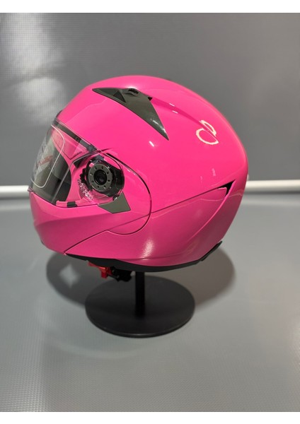 JK902Z Pembe Çene Açılır Motosiklet Kaskı fırsatları