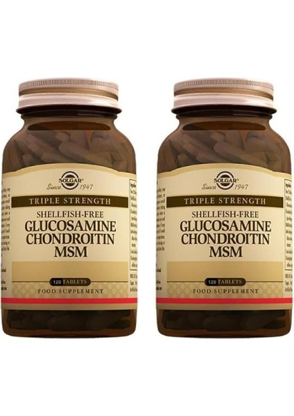 Glucosamine Chondroitin Msm 120 Tablet 2 Adet