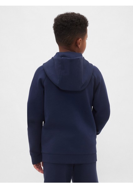 Erkek Çocuk Lacivert Gapfit Tech Hızlı Kuruyan Fermuarlı Sweatshirt fırsatları