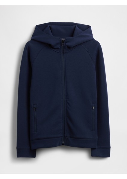 Erkek Çocuk Lacivert Gapfit Tech Hızlı Kuruyan Fermuarlı Sweatshirt indirimleri
