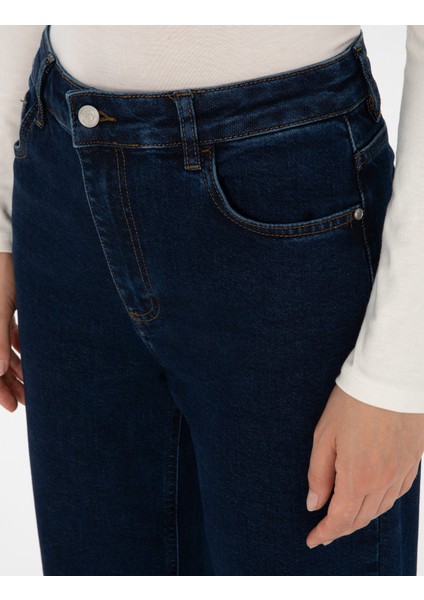 Kadın Koyu Indigo Jean Pantolon 50314121-VR089 indirimleri