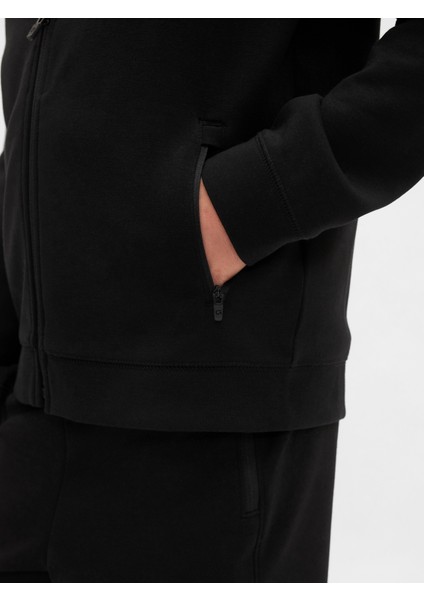 Erkek Çocuk Siyah Gapfit Tech Hızlı Kuruyan Fermuarlı Sweatshirt fiyatları