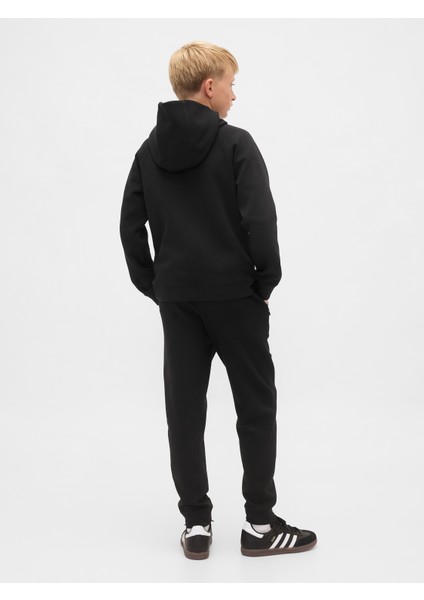 Erkek Çocuk Siyah Gapfit Tech Hızlı Kuruyan Fermuarlı Sweatshirt fırsatları