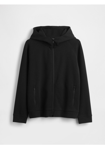 Erkek Çocuk Siyah Gapfit Tech Hızlı Kuruyan Fermuarlı Sweatshirt indirimleri