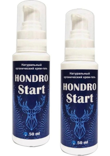 Hondro Star Sırt Bel Kas Iskelet Fıt.ık Ağrınız ve Masaj Kremi 50 ml 2 Adet