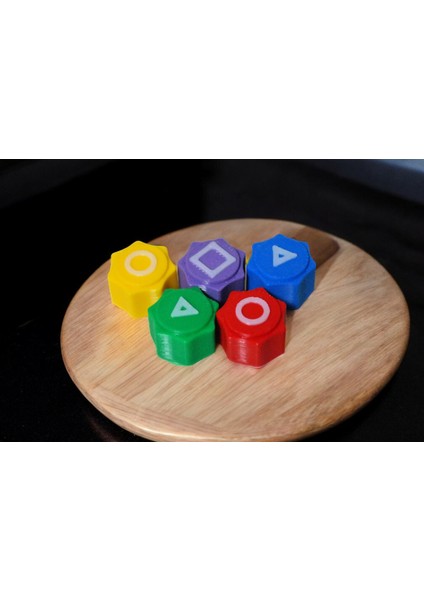 Squid Game Gonggi (5 Taş) Oyunu - Kutusuz