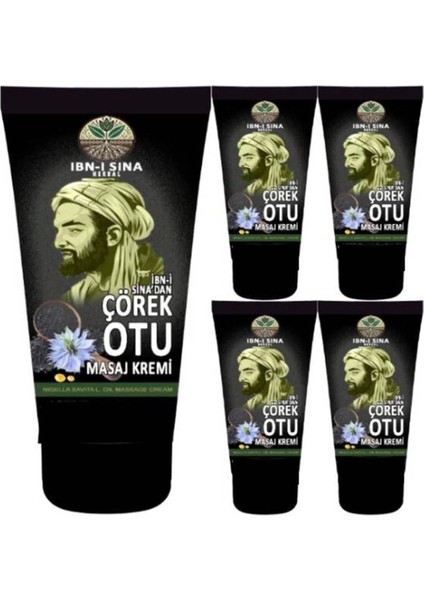Ibn-I Sina Çörek Otu Kremi 5X50 ml Kemik Eqlem Sızları Için