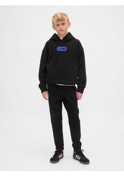 Erkek Çocuk Siyah Gapfit Tech Hızlı Kuruyan Eşofman Altı