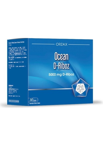 Orzax Ocean 5000MG D-Riboz 30 Saşe