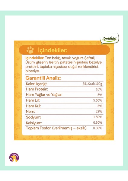 Yumm Stix Üzüm & Şeftalili Yoğurtlu Yumuşak Köpek Ödülü (70G) indirimleri