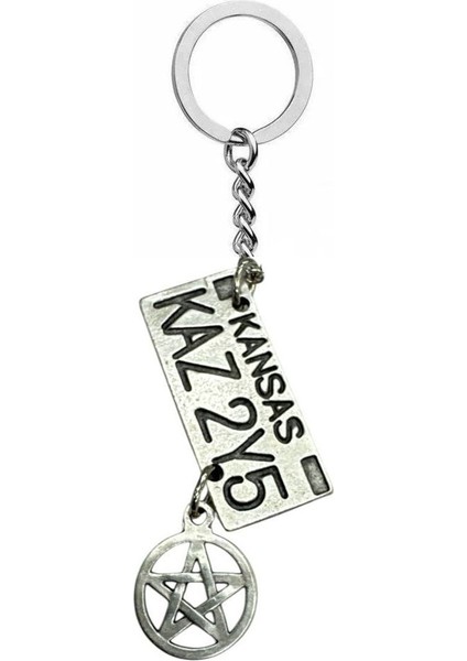 Supernatural Dean Winchester Plaka Anahtarlık – Unisex Aksesuar