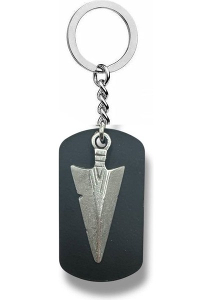 Spearhead Valor – Mızrak Ucu Figürlü Unisex Metal Anahtarlık
