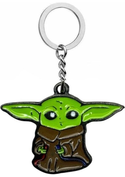 Star Wars Baby Yoda (Grogu) Figürlü Anahtarlık – Sevimli ve Koleksiyonluk Uzay Temalı Aksesuar