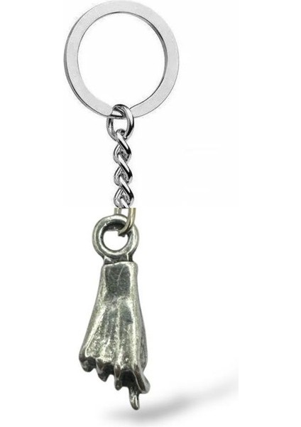 El Figürlü Unisex Metal Anahtarlık – Anlamlı ve Modern Tasarım