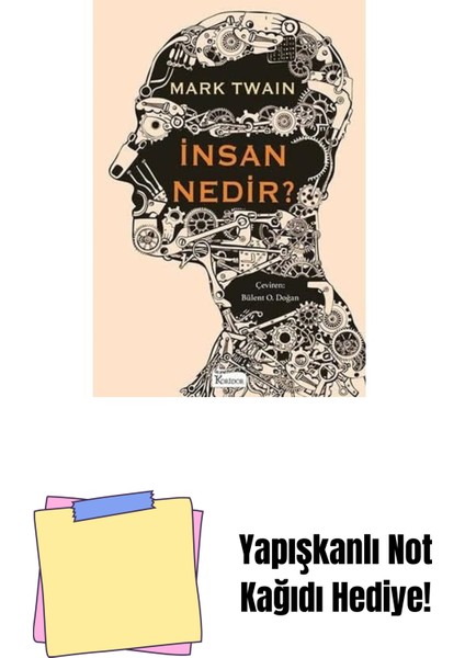 Insan Nedir? (Bez Ciltli) + Yapışkanlı Not Kağıdı