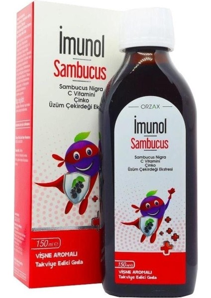 Imunol Sambucus Sıvı Takviye Edici Gıda 150 ml