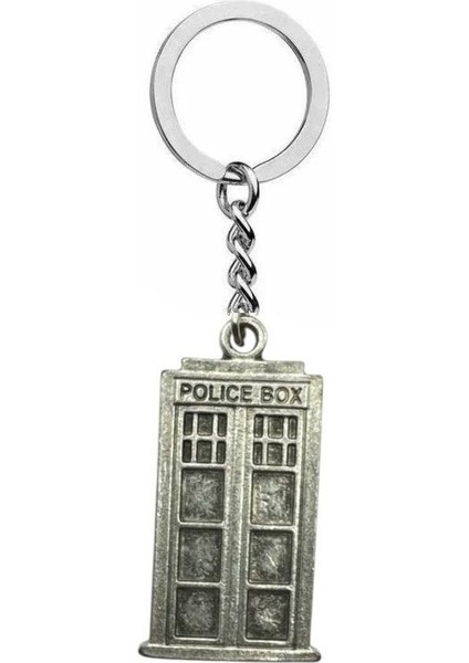 Doctor Who Tardıs Figürlü Unisex Anahtarlık – Zamanın ve Mekânın Anahtarı