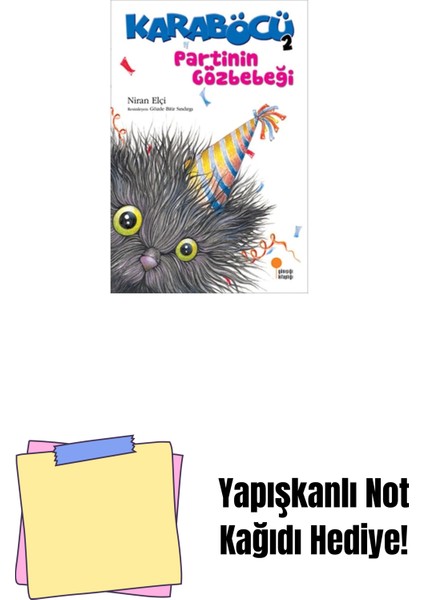 Karaböcü 2 Partinin Gözbebeği: 1, 2, 3. Sınıflar + Yapışkanlı Not Kağıdı