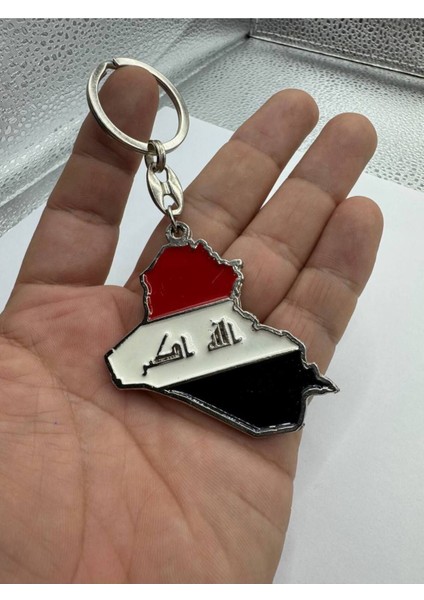Irak Haritası Figürlü Unisex Anahtarlık – Zamak Kaplama Anlamlı Metal Aksesuar 🟢 Ürün Açıklaması: fiyatları