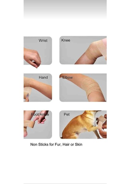 15CMX4.5 Metre Kendine Yapışan Elastik Bandaj ( 1 Adet) modelleri