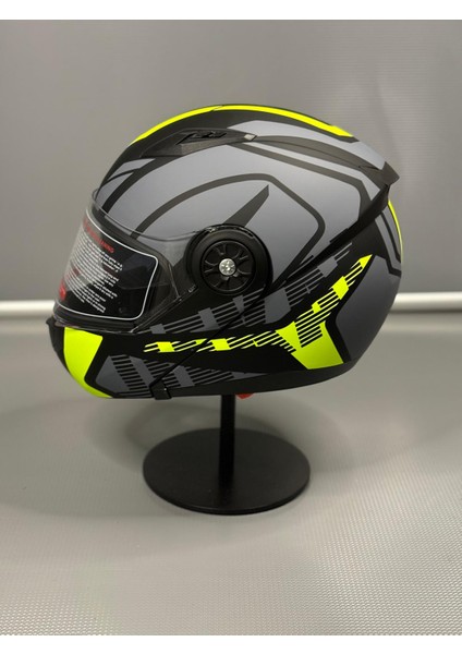 Jk 115 Güneş Vizörlü Çene Açılır Kask Z1 Yellow modelleri