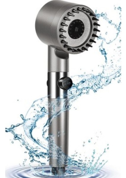 Klor ve Kireçten Arındıran Filtreli Duş Başlığı - 3 Modlu Tazyikli ve Yağmur Akışı Özellikleriyle