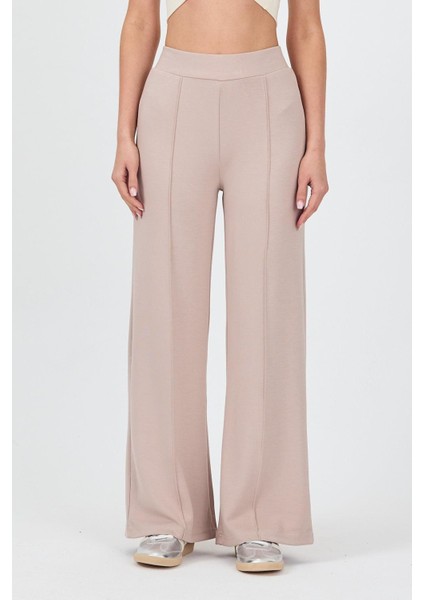 Kadın Likralı Viskon Önü Çımalı Bol Paça Alt fiyatları