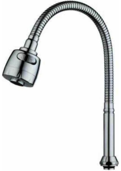 Krom Kubar, Musluk Başlığı, Spiral Hortum, Esnek Teleskobik modelleri