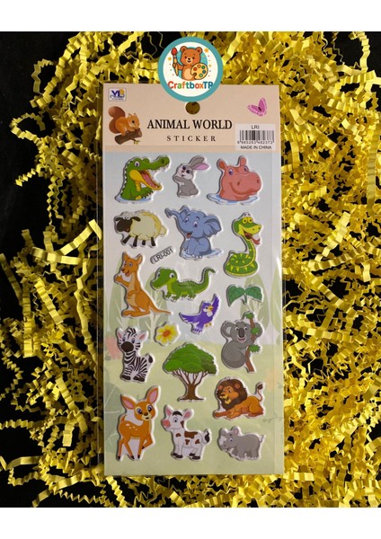 Vahşi Hayvanlar Sticker