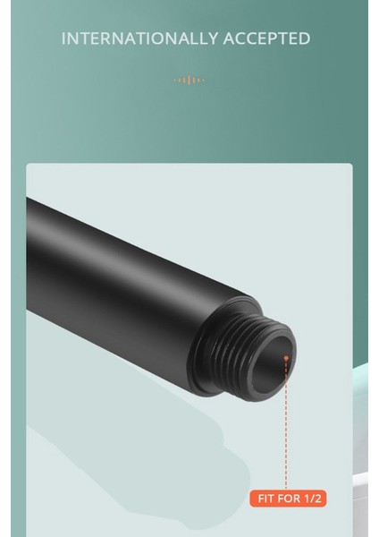 Siyah 5 Fonksiyonlu Banyo Duş Başlığı Başlık Yumuşak Akış