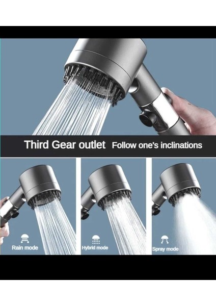 Masajlı Filtreli Turbo Yeni Nesil Çok Fonksiyonlu Aç Kapa Duş Başlığı fiyatları