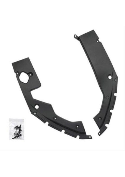 Honda - Civic Fc5 2016-2020 Uyumlu Çamurluk Üst Ic Koruma Kaplama