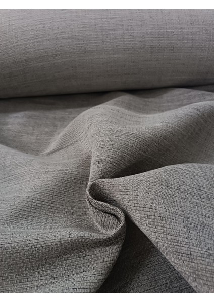 Hasır Keten Fon Perde- Sütlü Kahve - Pilesiz Düz Dikim - JK58 modelleri