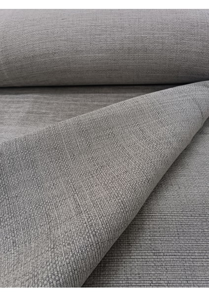 Hasır Keten Fon Perde- Sütlü Kahve - Pilesiz Düz Dikim - JK58 indirimleri