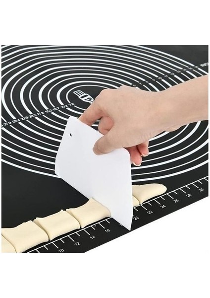 Silikon Çok Amaçlı Geniş Siyah Hamur Matı Hamur Açma Matı fırsatları