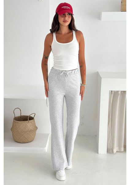 Kadın Yüksek Bel Düz Paça Tayt – Bağcıklı & Rahat Kesim indirimleri